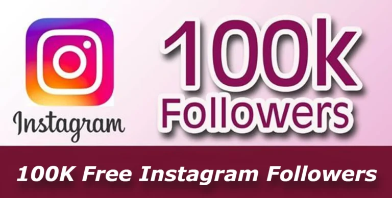 100k free instagram followers